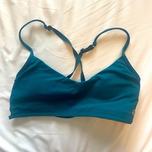 Teal Lululemon Bra
